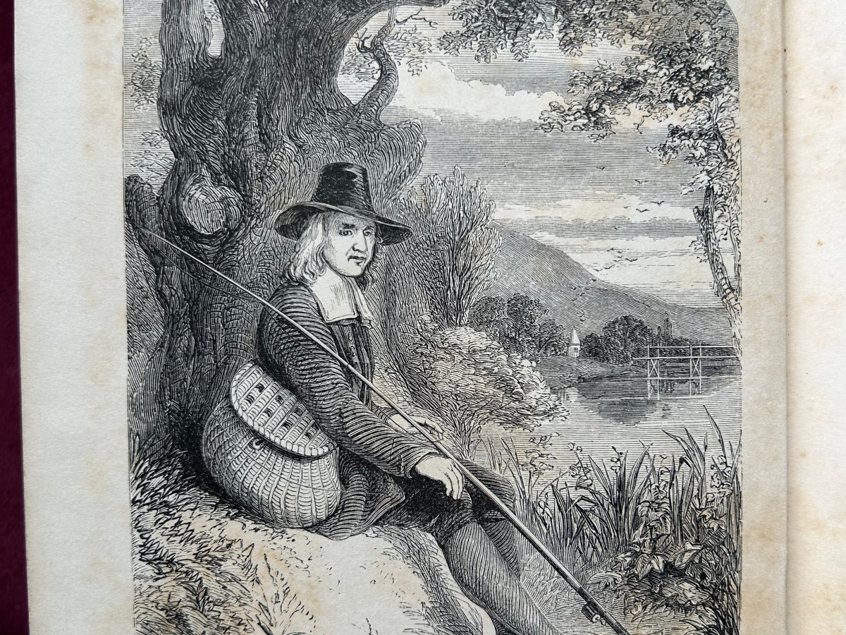 On Clermont’s Shelves The Compleat Angler by Izaak&nbsp;Walton